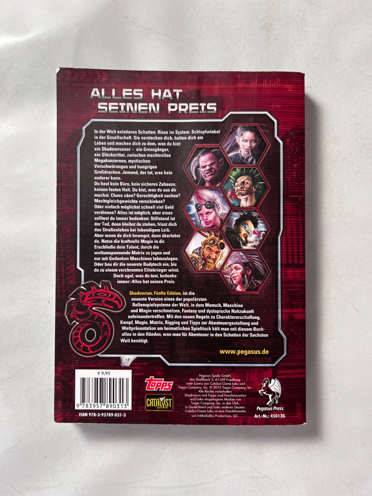 Detailfoto 8 – SKU A14556 – Rollenspiel-Buch gebraucht bei Brettspielimperium
