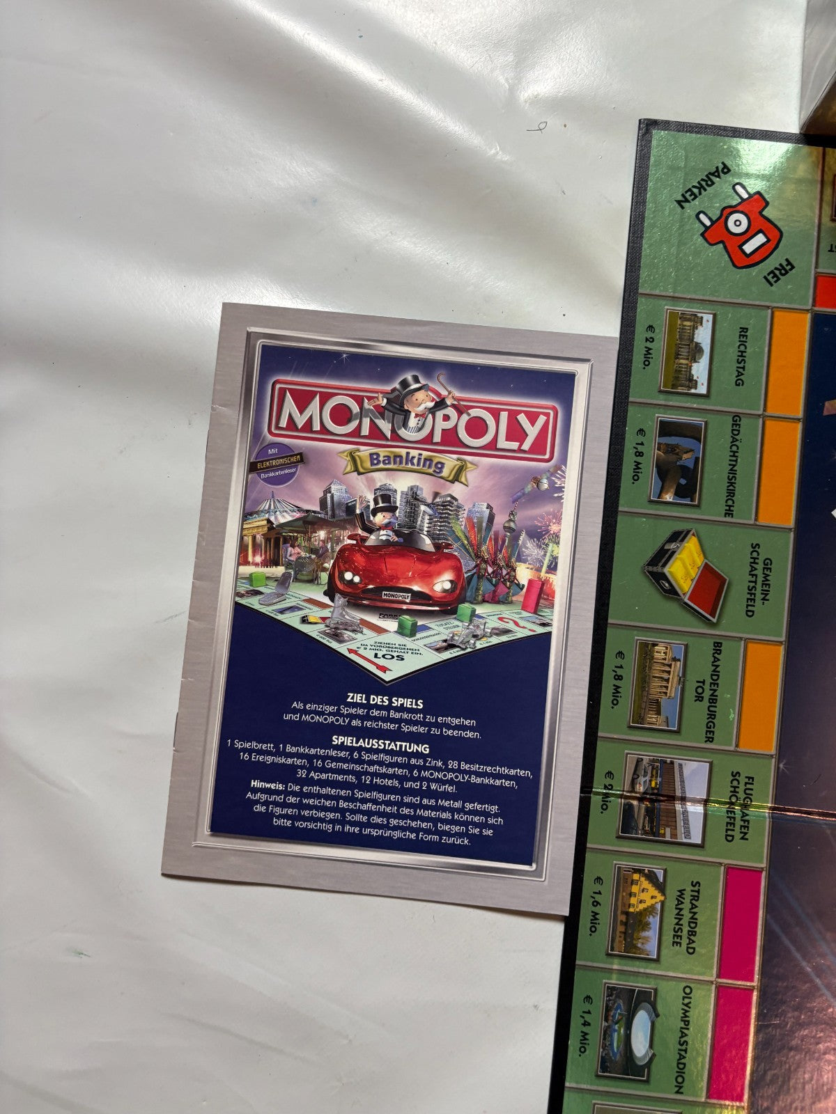 Brettspiel  Monopoly Banking  Parker 2005  Vollständig funktionsfähig - Ansicht 9