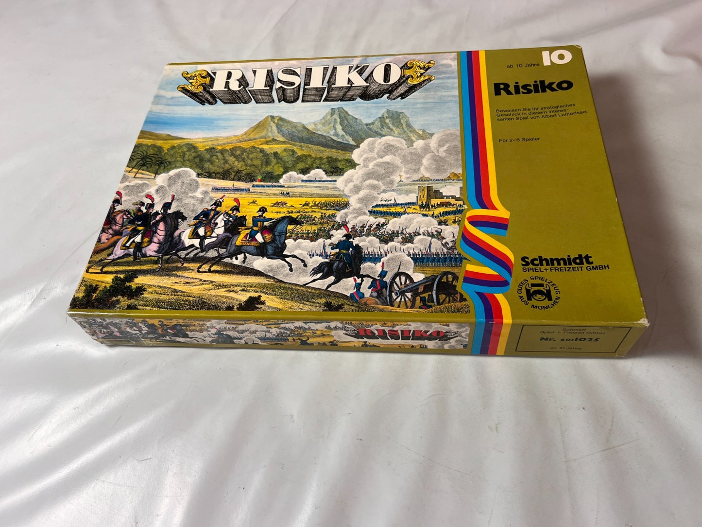 Risiko Strategiespiel Schmidt Spiele 1957 Holz Brettspiel - Vollständig - Ansicht 8