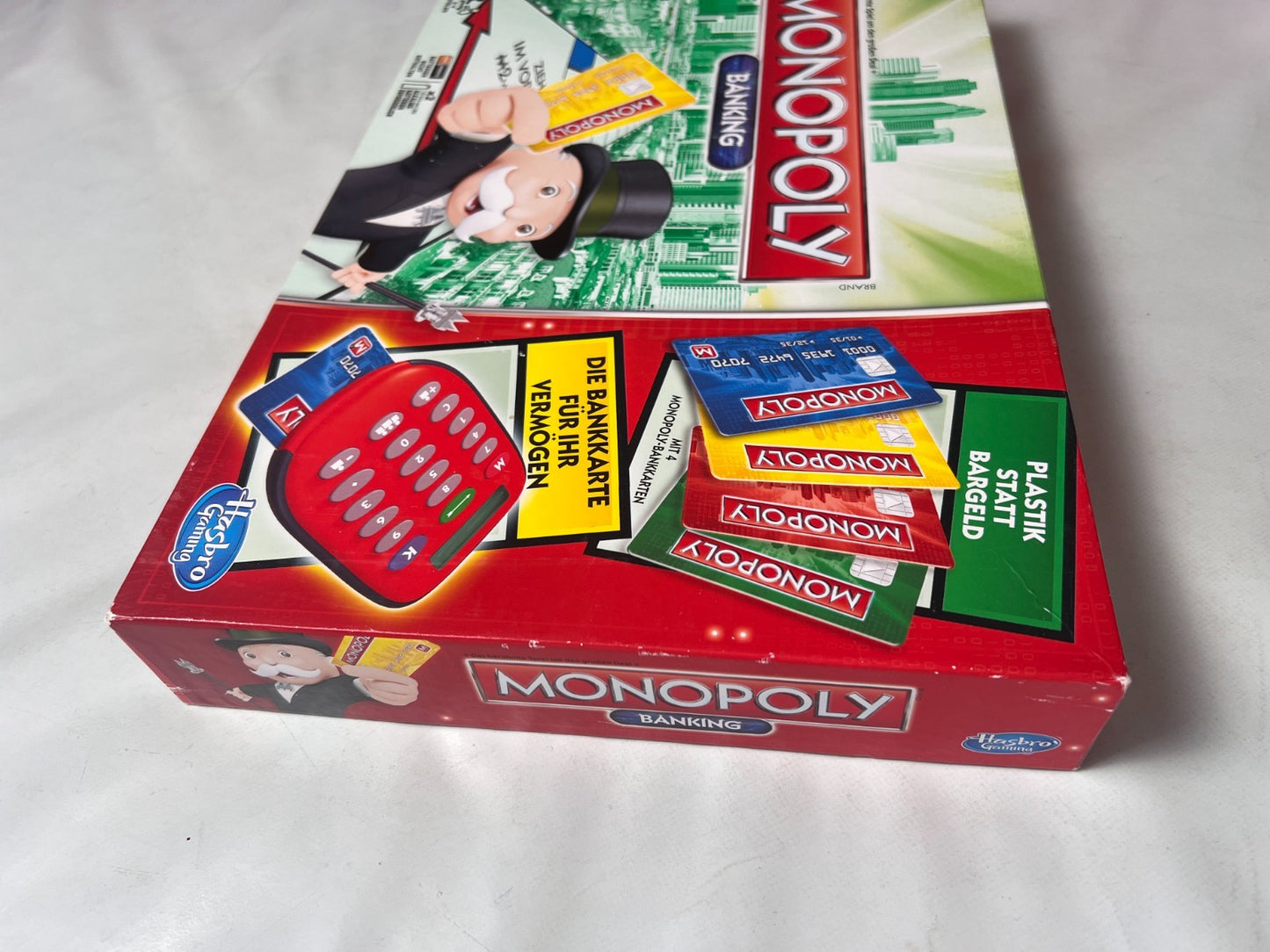 Monopoly Banking Rot  Hasbro  Vollständig - Ansicht 7