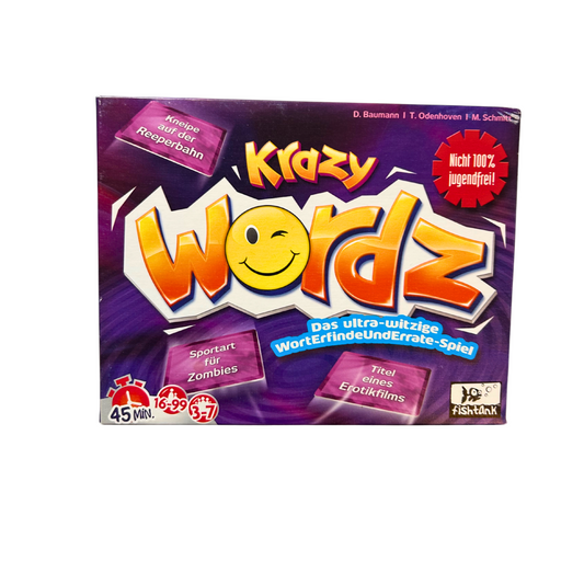 Krazy Wordz Fishtank 2016 Wortfindungsspiel Erwachsenen Edition  Vollständig - Ansicht 1