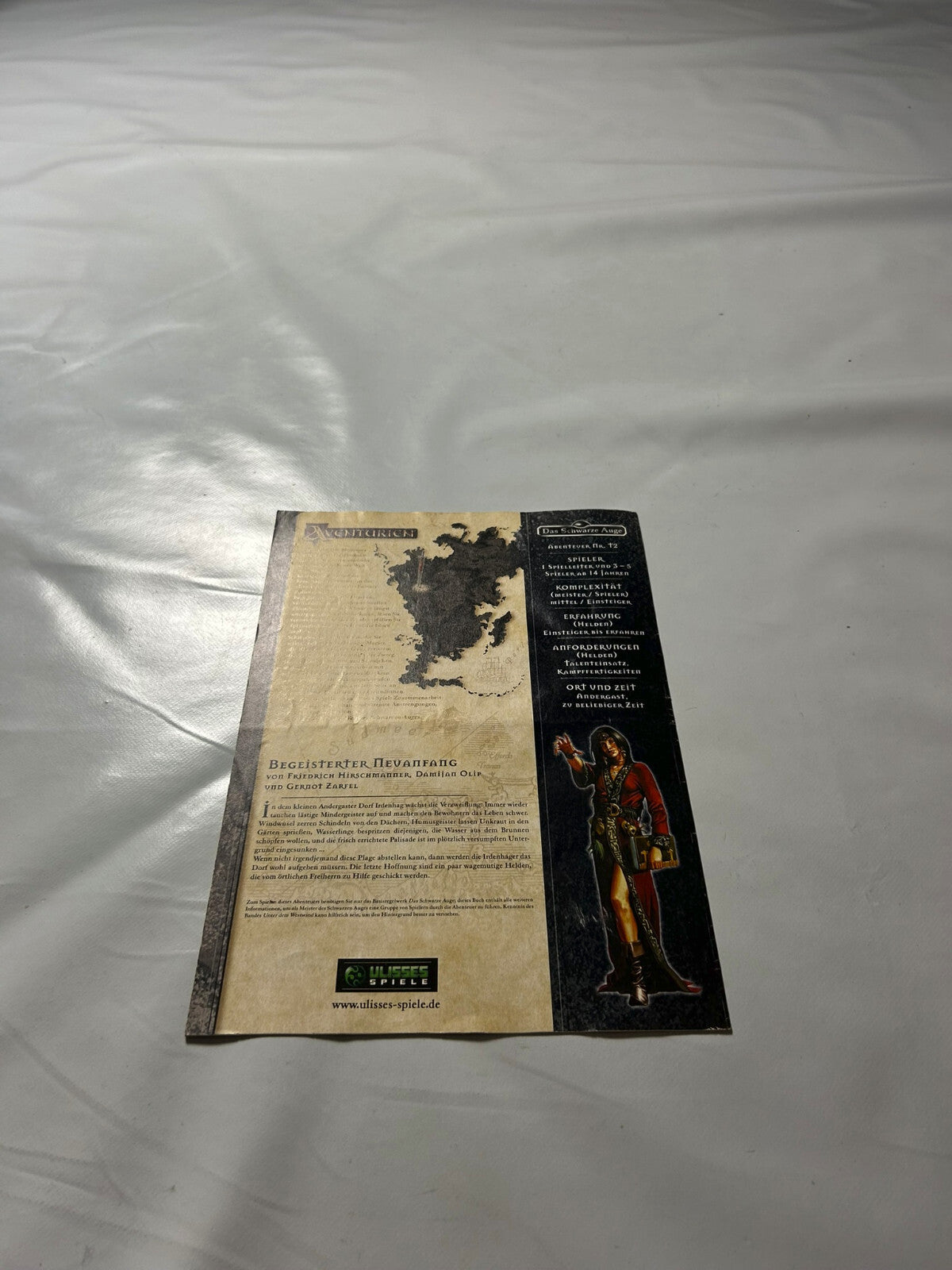 Detailfoto 7 – SKU A8755 – Rollenspiel-Buch gebraucht bei Brettspielimperium