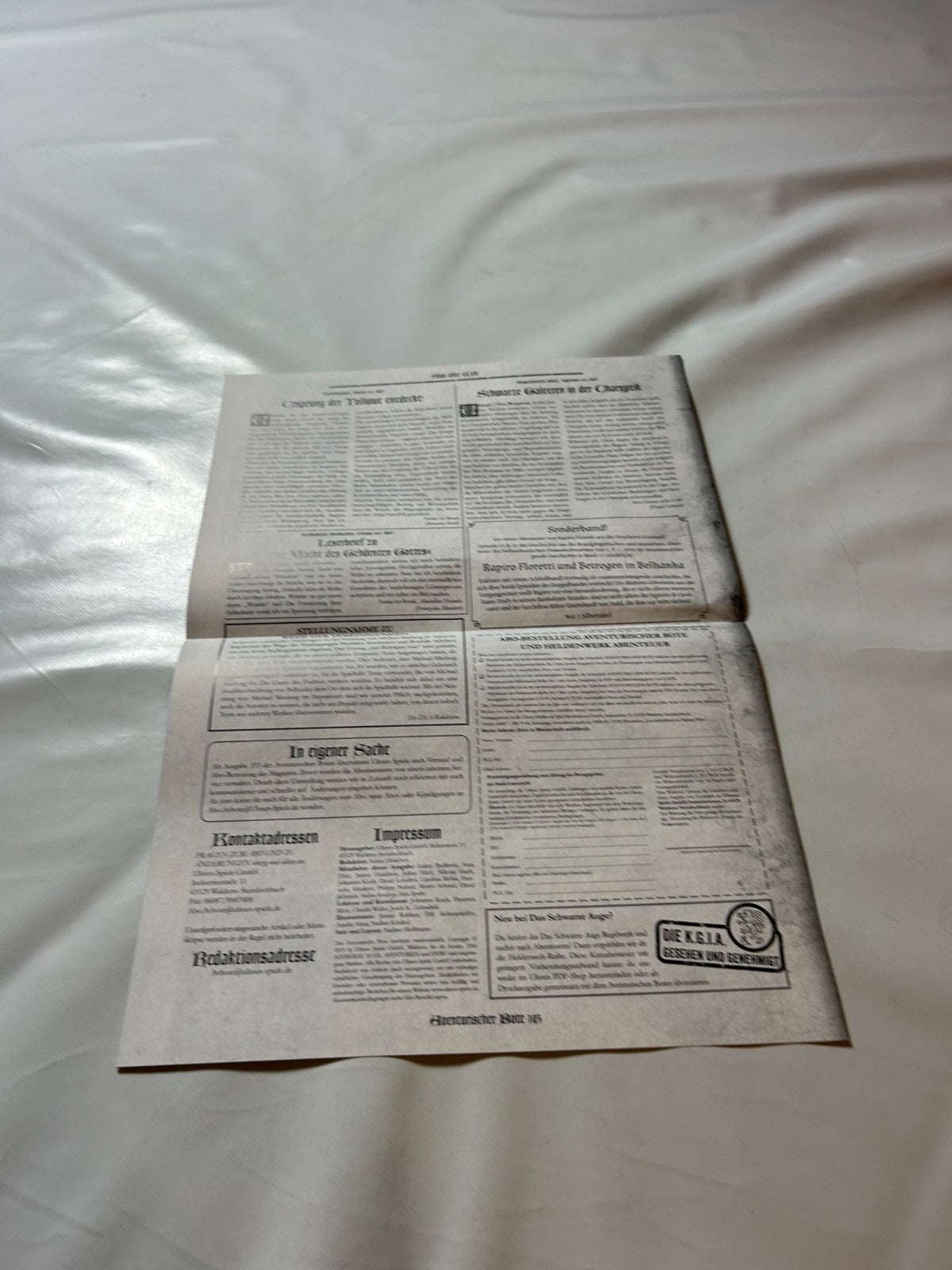 Detailfoto 7 – SKU A11816 – Rollenspiel-Buch gebraucht bei Brettspielimperium