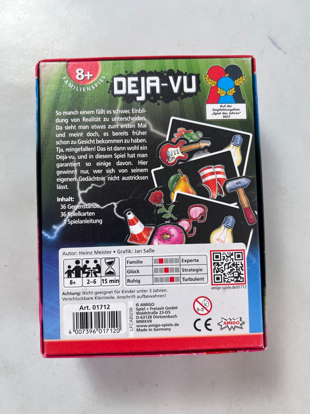 Detailfoto 2 – SKU A10733 – Kartenspiel gebraucht bei Brettspielimperium