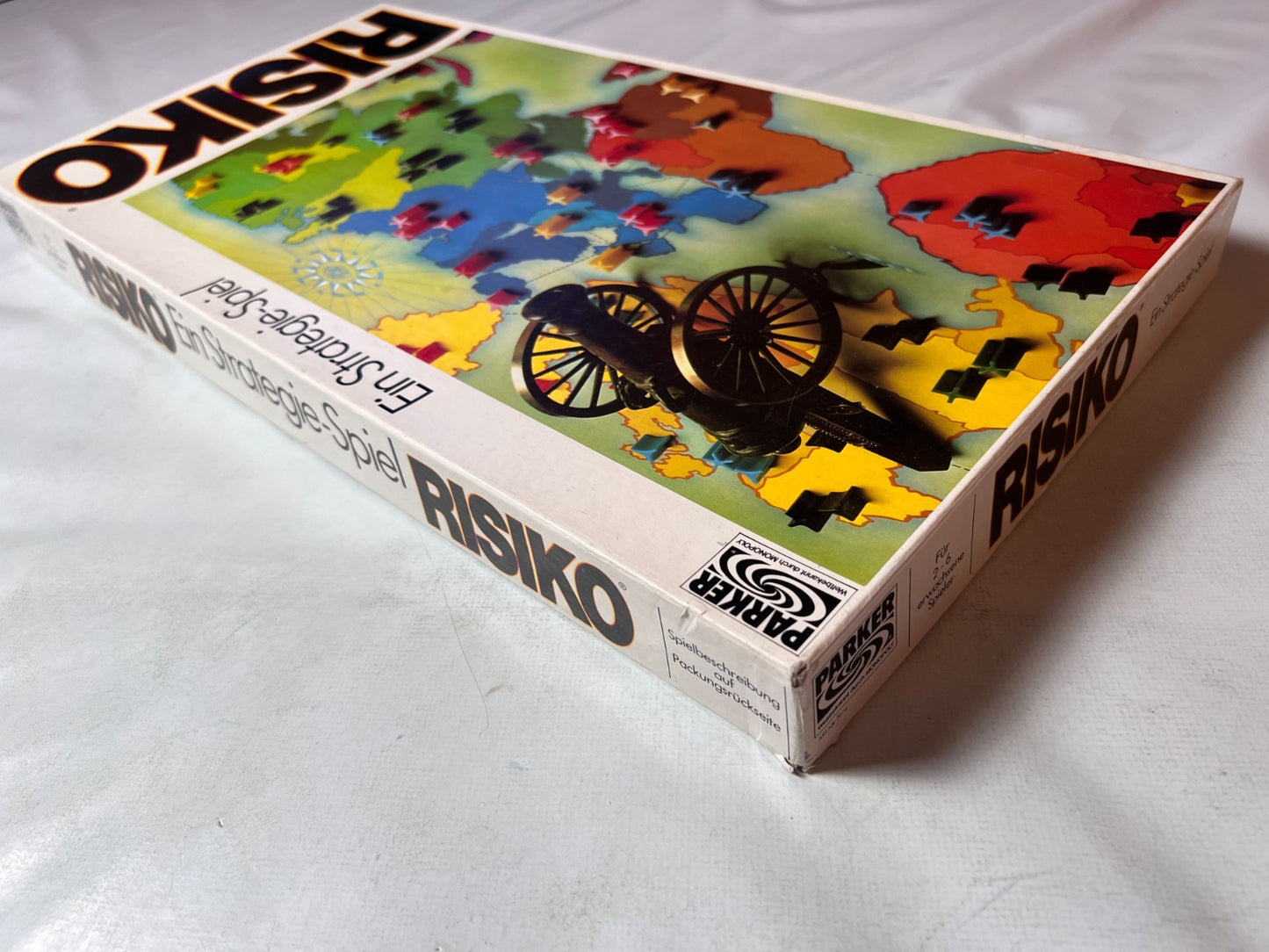 Risiko - Strategiespiel weiß Parker 1982 - Vollständig - Ansicht 7