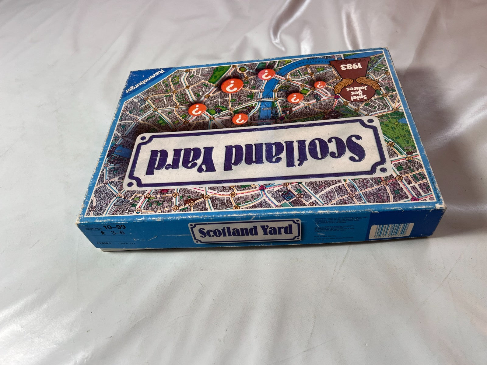 Scotland Yard Ravensburger -  Spiel des Jahres 1983  - Vollständig - Ansicht 6