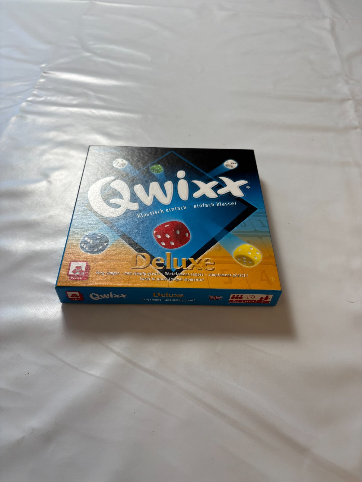 Qwixx Deluxe Gesellschaftsspiel Deutsch NBV - Vollständig - Ansicht 3