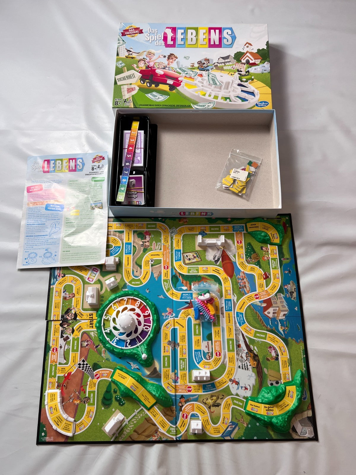 Das Spiel des Lebens Original Hasbro 2015 Brettspiel  Vollständig - Ansicht 2