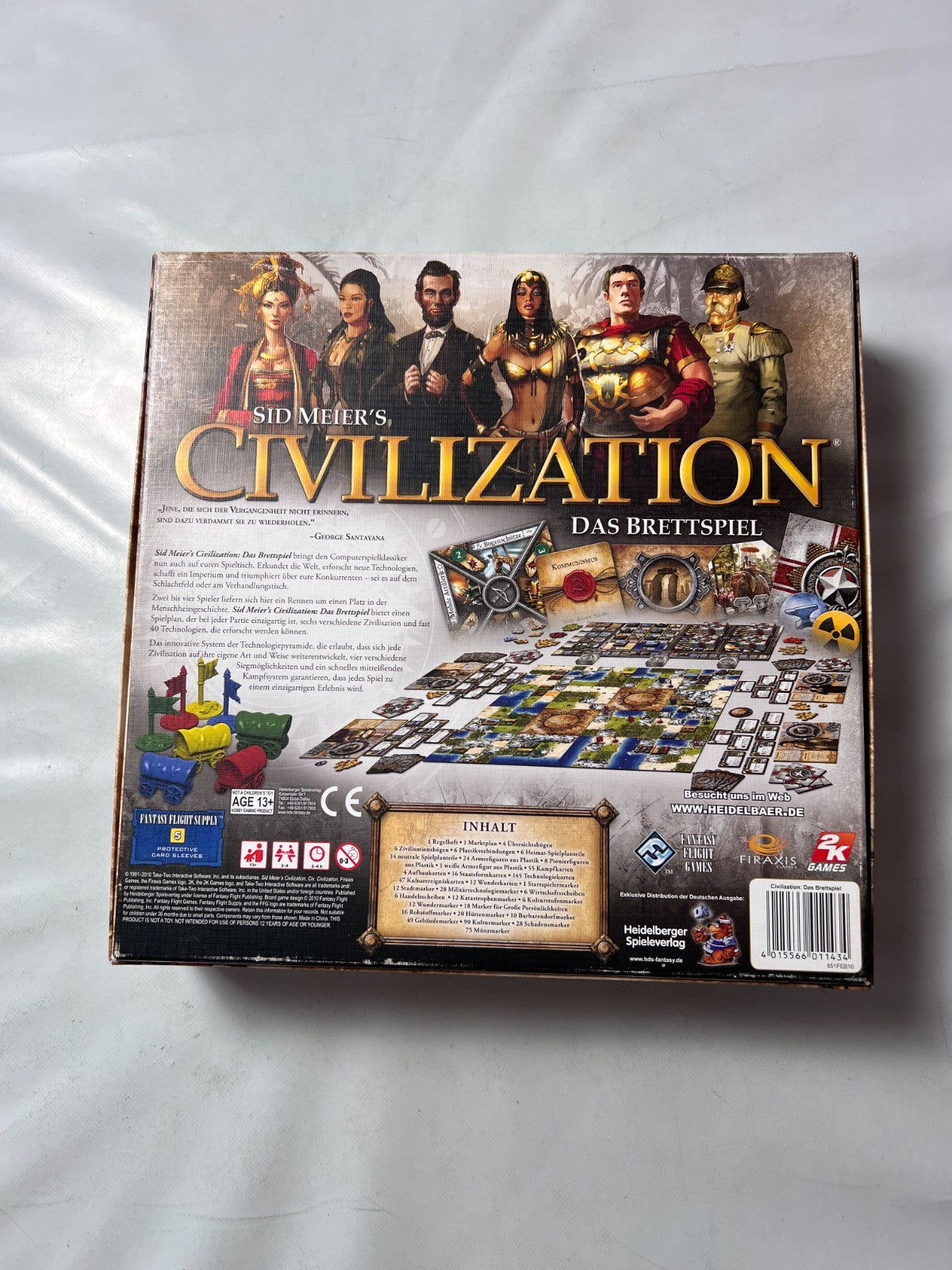 Sid Meier's CIVILIZATION Das Brettspiel Heidelberger Spieleverlag  Vollständig - Ansicht 10