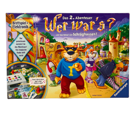 Wer wars 2 Abenteuer Ravensburger Brettspiel Spiel  Vollständig - Ansicht 1