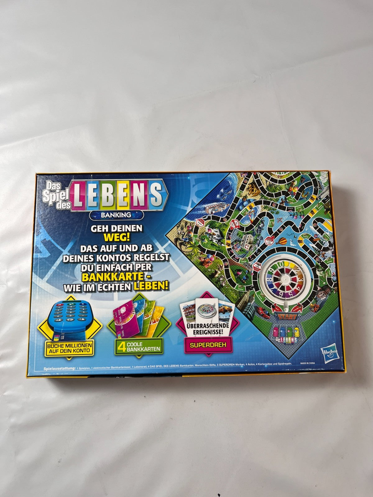 Das Spiel des Lebens Banking Hasbro Brettspiel - Vollständig - Ansicht 12