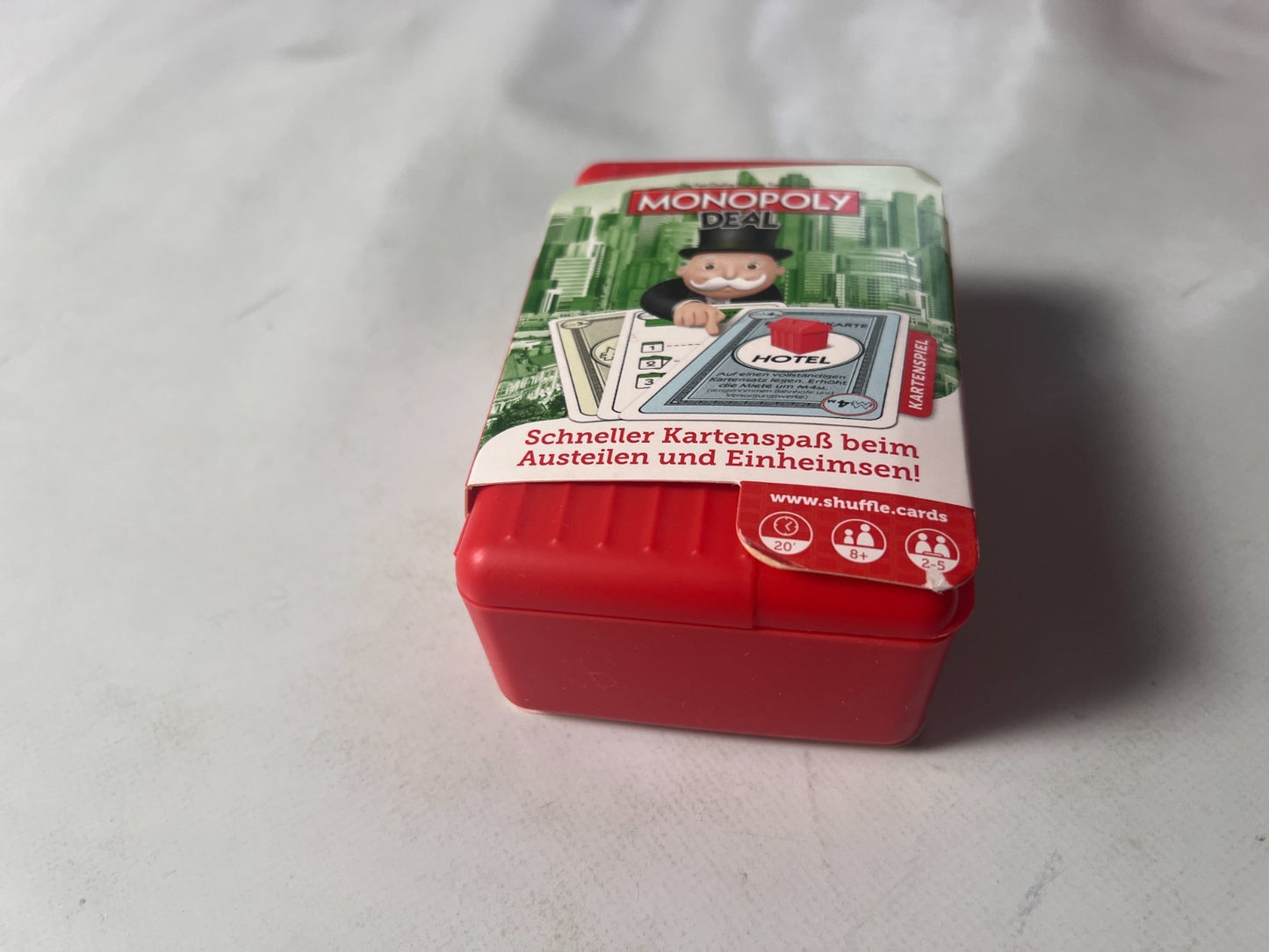 MONOPOLY DEAL SHUFFLE Hasbro 2017 Kartenspiel Spiel  Vollständig - Ansicht 3