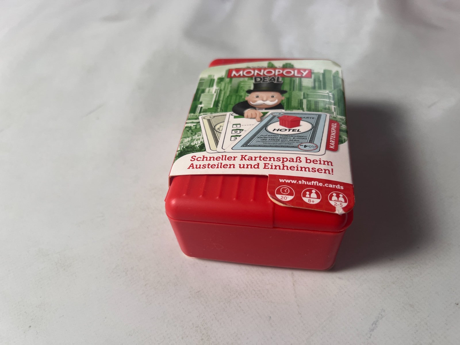 MONOPOLY DEAL SHUFFLE Hasbro 2017 Kartenspiel Spiel  Vollständig - Ansicht 3