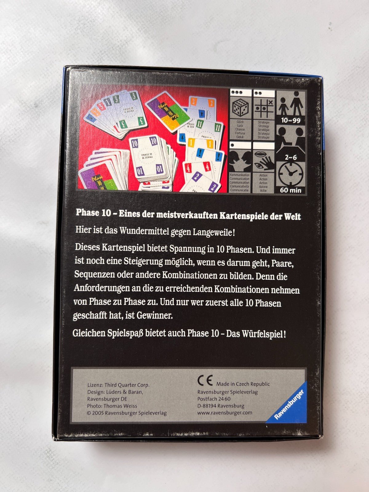 Phase 10 - Ravensburger 2005- Vollständig - Ansicht 10