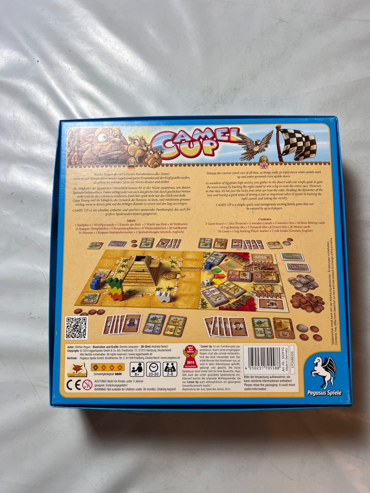 Pegasus Camel Up Gesellschaftsspiel  Camel Cup  Vollständig - Ansicht 9