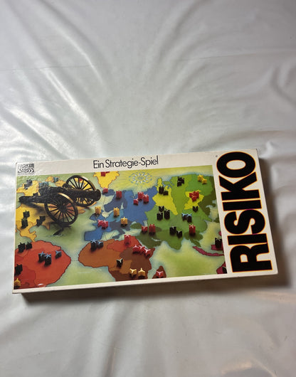Risiko - Strategiespiel weiß Parker 1982 - Vollständig - Ansicht 4