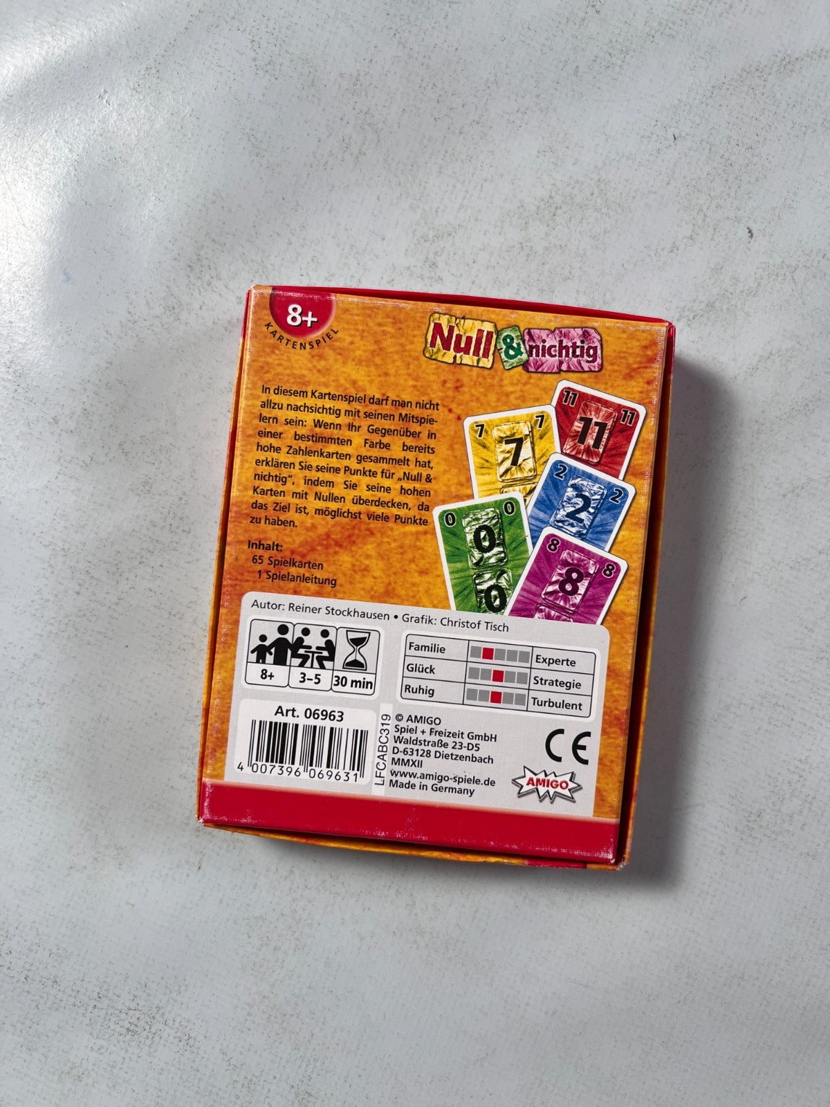 Detailfoto 11 – SKU A13254 – Kartenspiel gebraucht bei Brettspielimperium