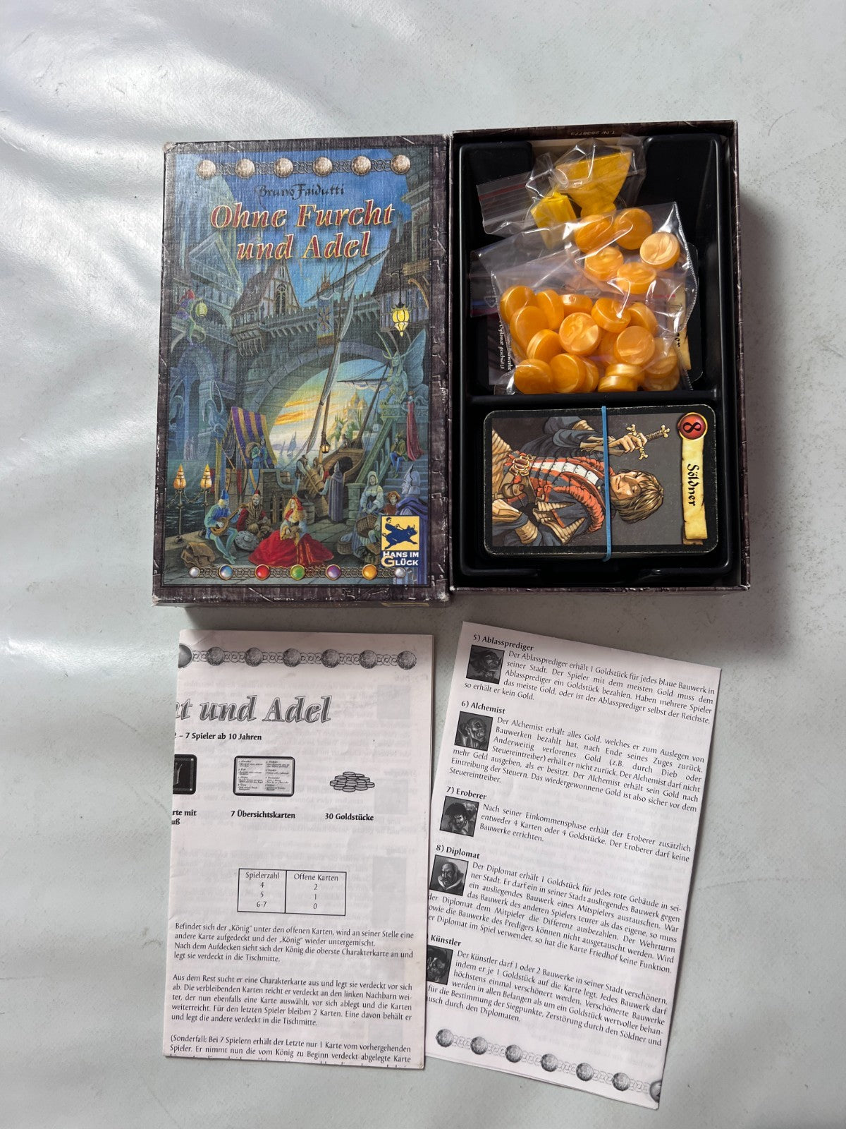 Detailfoto 2 – SKU A13194 – Gesellschaftsspiel gebraucht bei Brettspielimperium