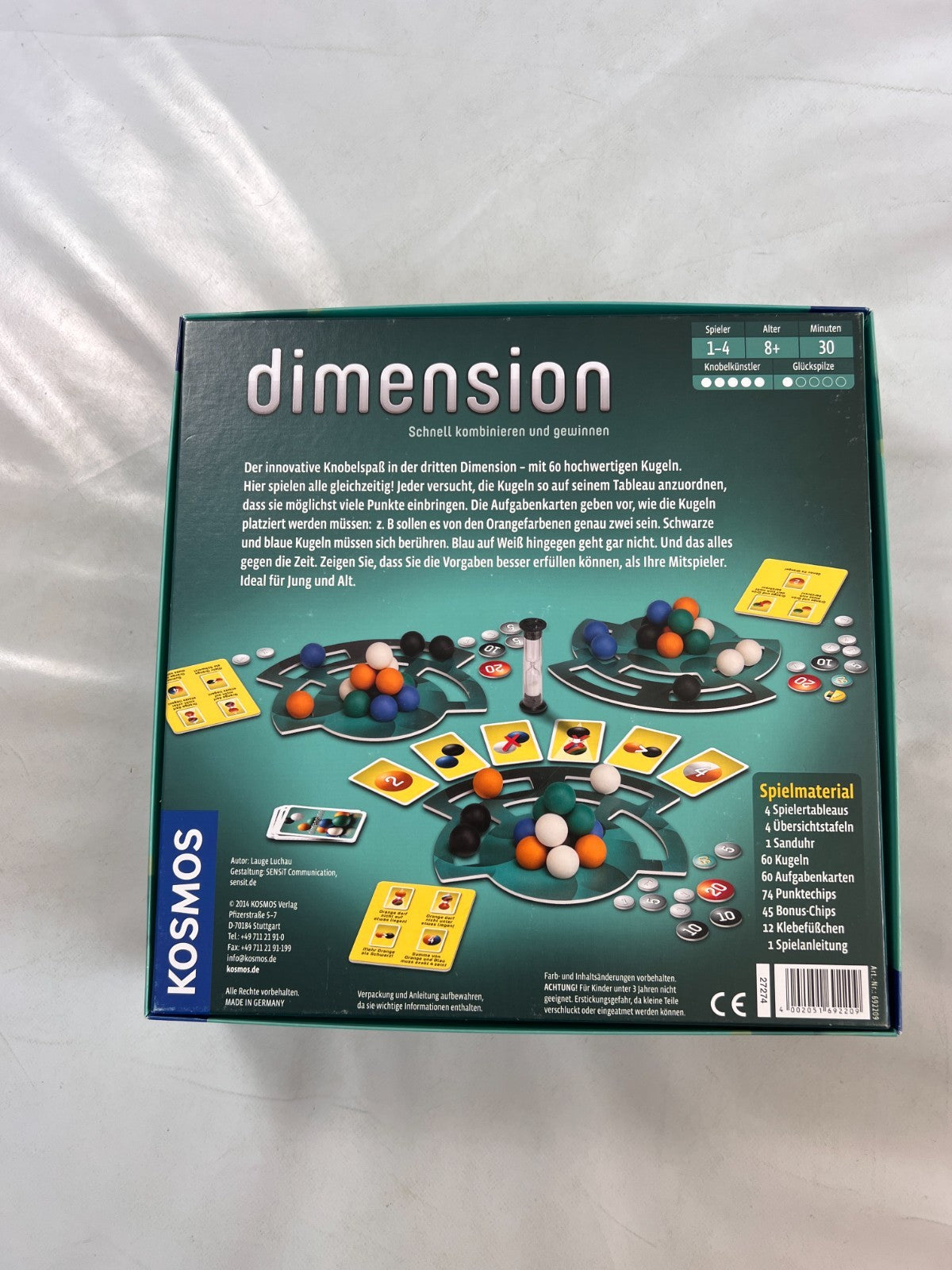 Detailfoto 9 – SKU A13811 – Gesellschaftsspiel gebraucht bei Brettspielimperium