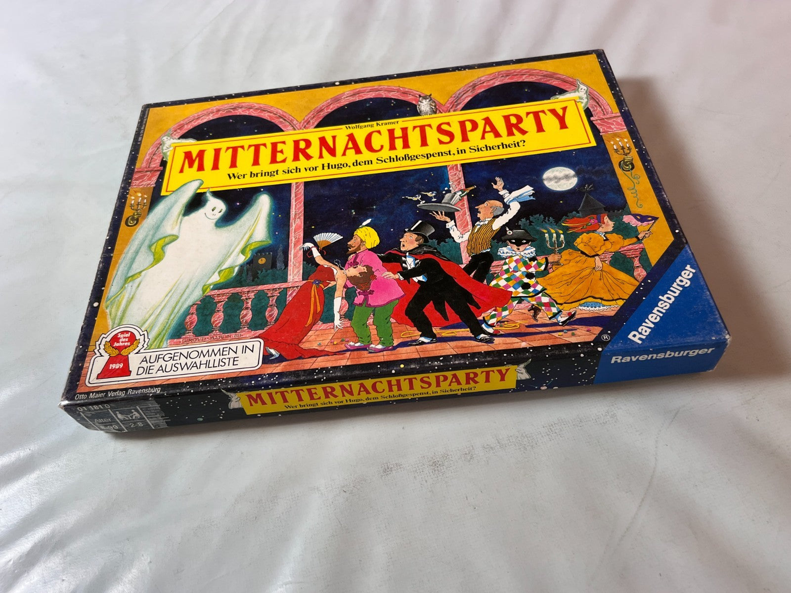 Gesellschaftsspiel  Mitternachtsparty  Ravensburger 1989  Vollständig - Ansicht 8