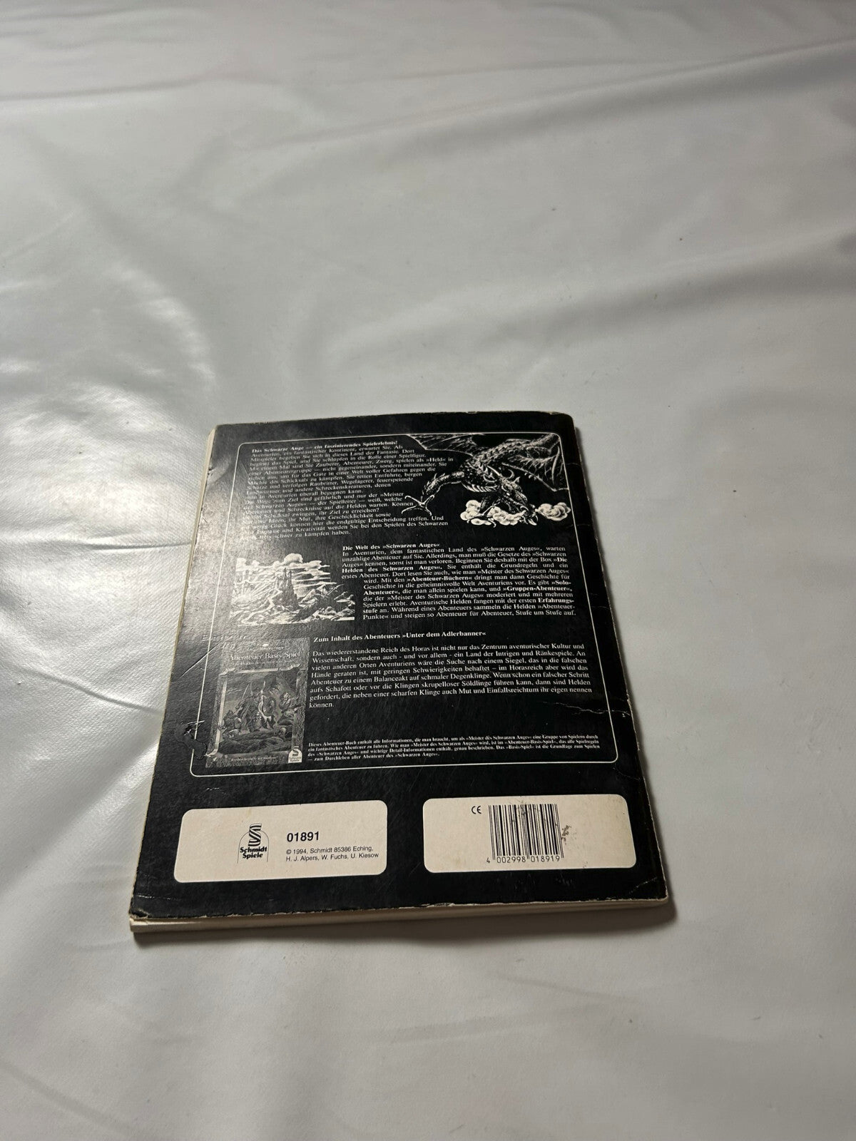 Detailfoto 7 – SKU A8748 – Rollenspiel-Buch gebraucht bei Brettspielimperium