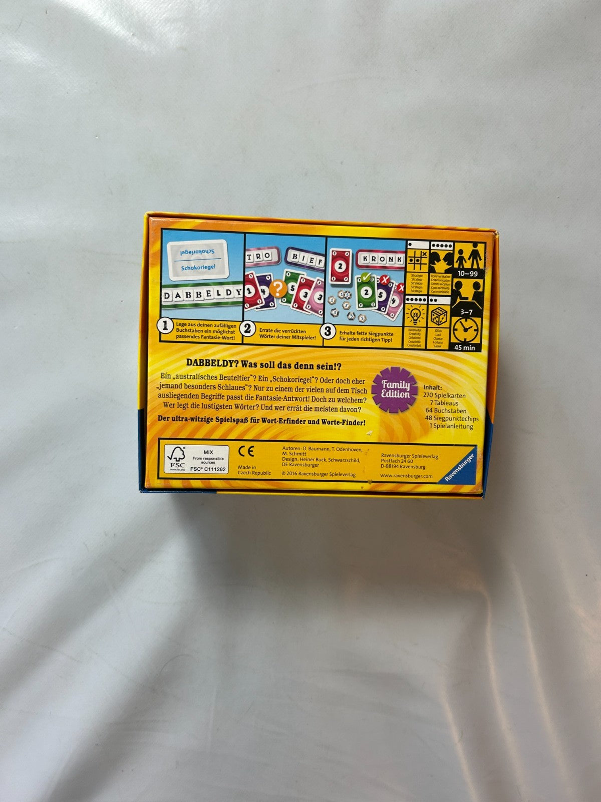 Detailfoto 8 – SKU A12574A – Gesellschaftsspiel gebraucht bei Brettspielimperium