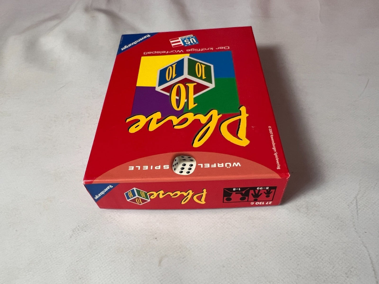 Phase 10 Würfelspiel Spiel Ravensburger Alte Version 2007 - Vollständig - Ansicht 6