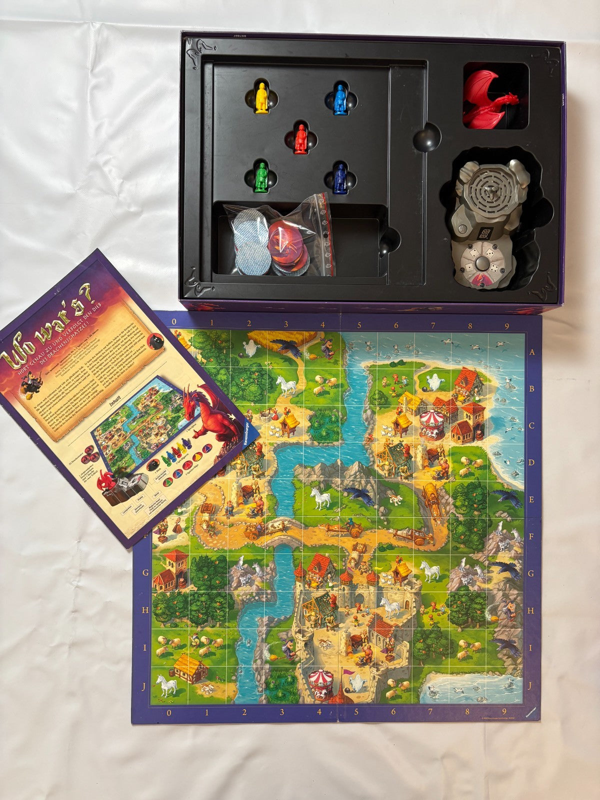 Brettspiel - Wo Wars - verfolgt den Dieb - Ravensburger 2009 - Vollständig - Ansicht 6