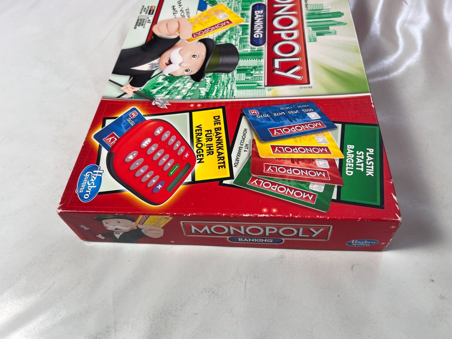 Monopoly Banking Rot  Hasbro  Vollständig - Ansicht 7