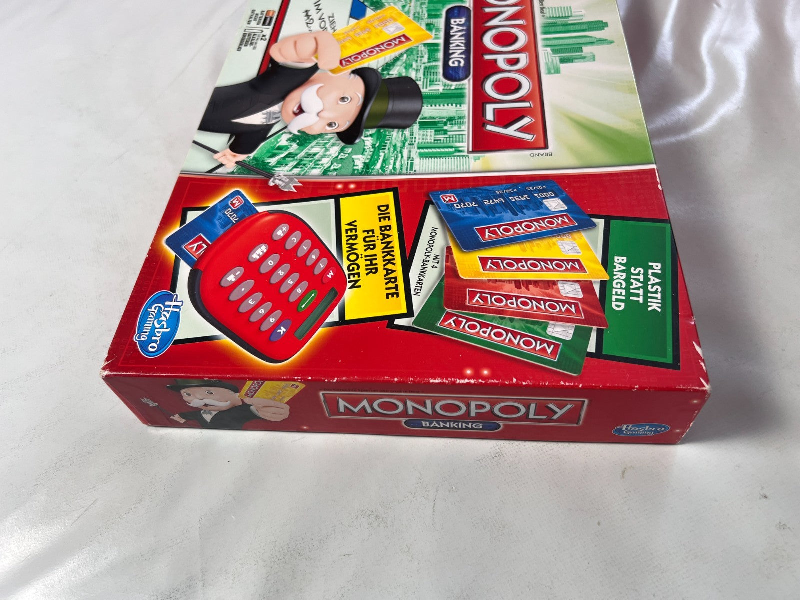 Monopoly Banking Rot  Hasbro  Vollständig - Ansicht 7