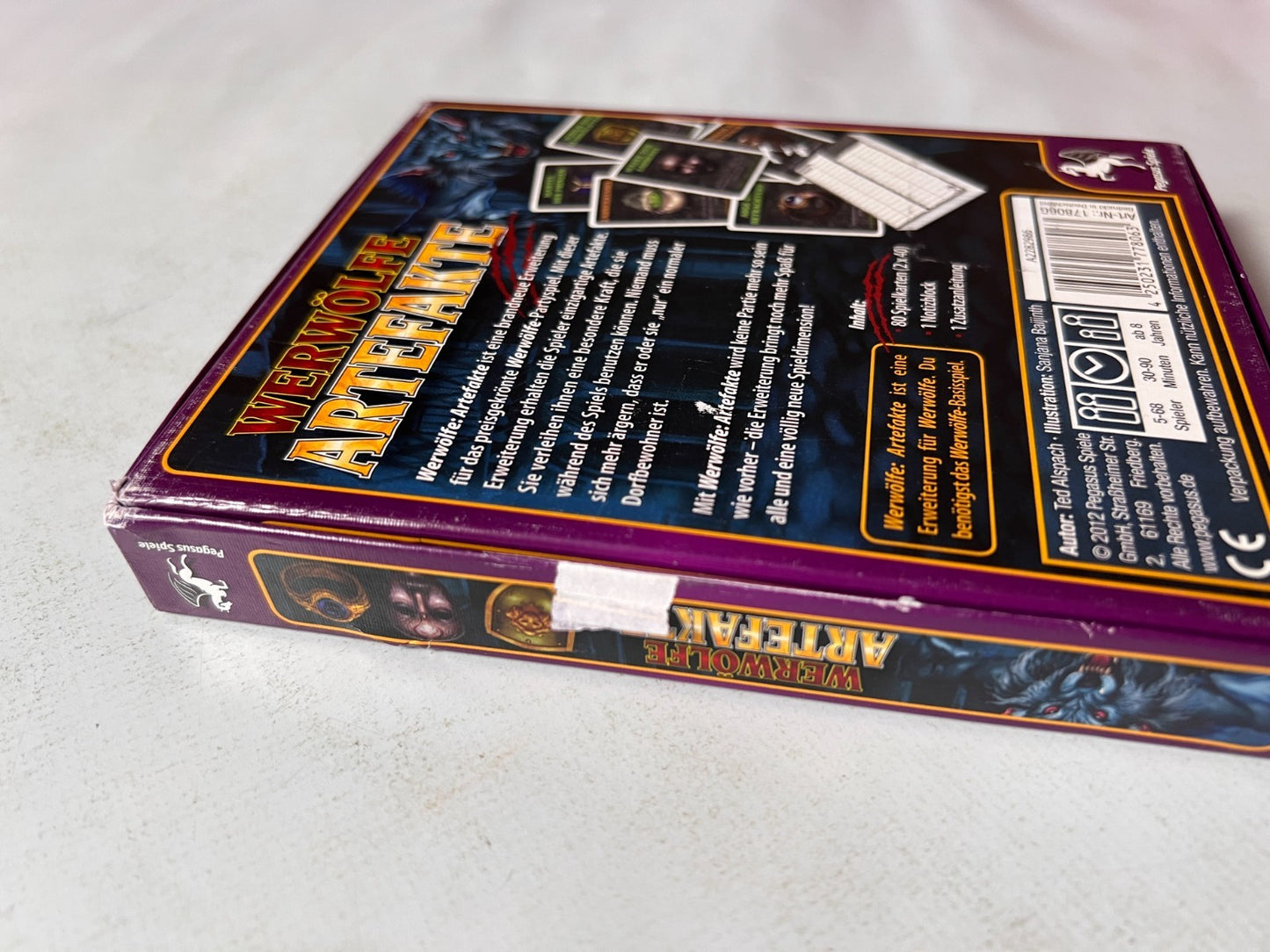 Werwölfe Artefakte Erweiterung Pegasus Spiele Kartenspiel  Vollständig - Ansicht 10