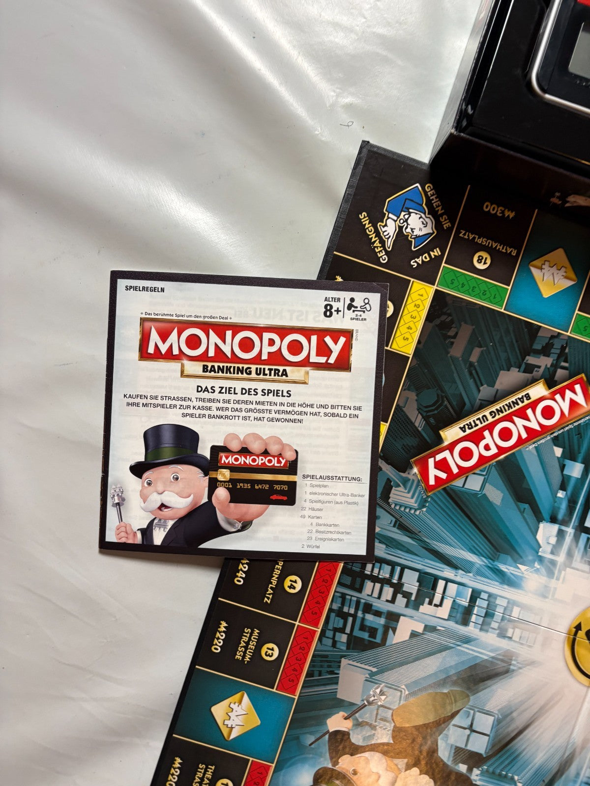 Brettspiel  Monopoly Banking Ultra  Hasbro  Vollständig - Ansicht 8