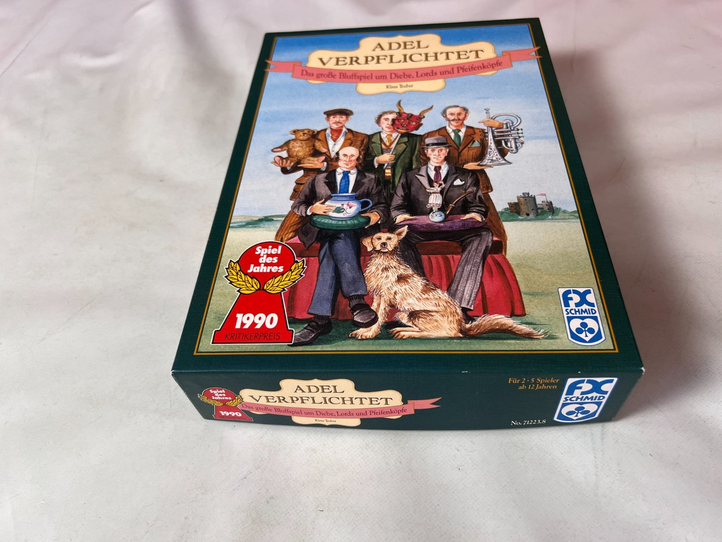 Adel verpflichtet Brettspiel FX Schmid 1990 Gesellschaftsspiel   Vollständig - Ansicht 8