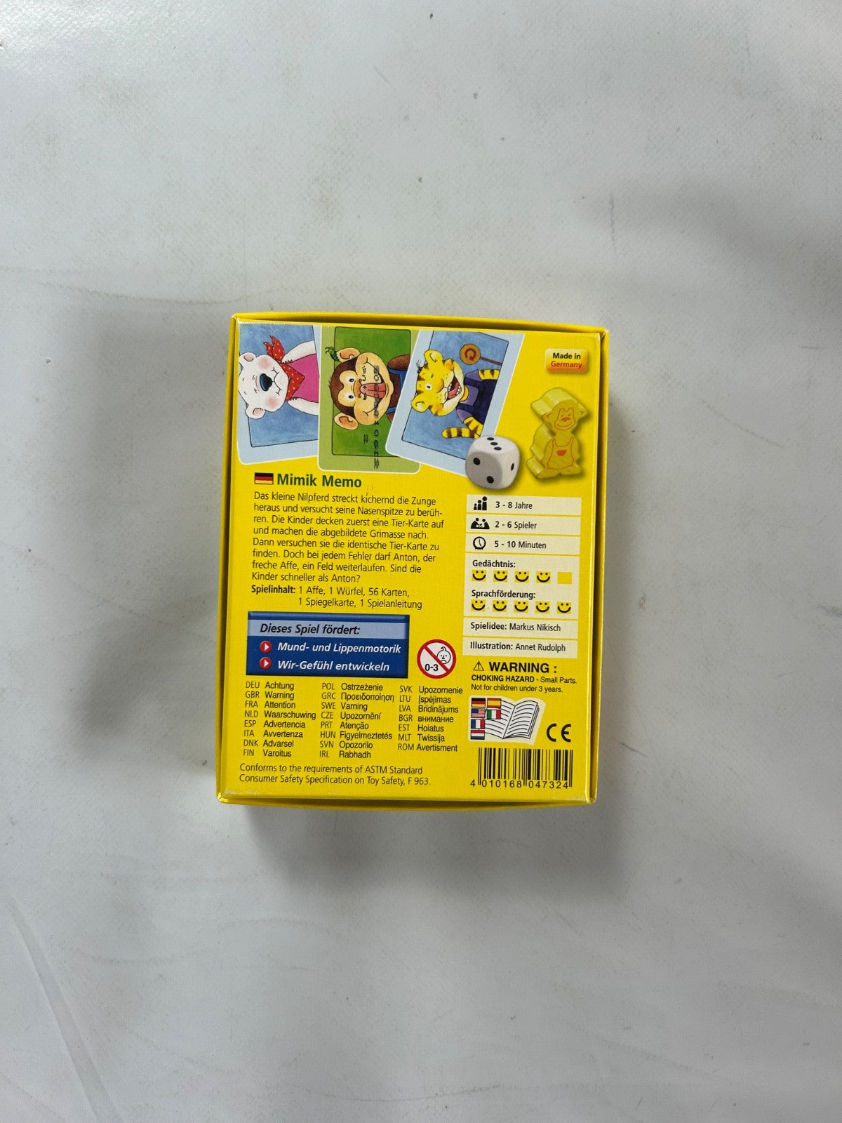 Mimik-Memo - das Kartenspiel - Haba - Vollständig - Ansicht 8