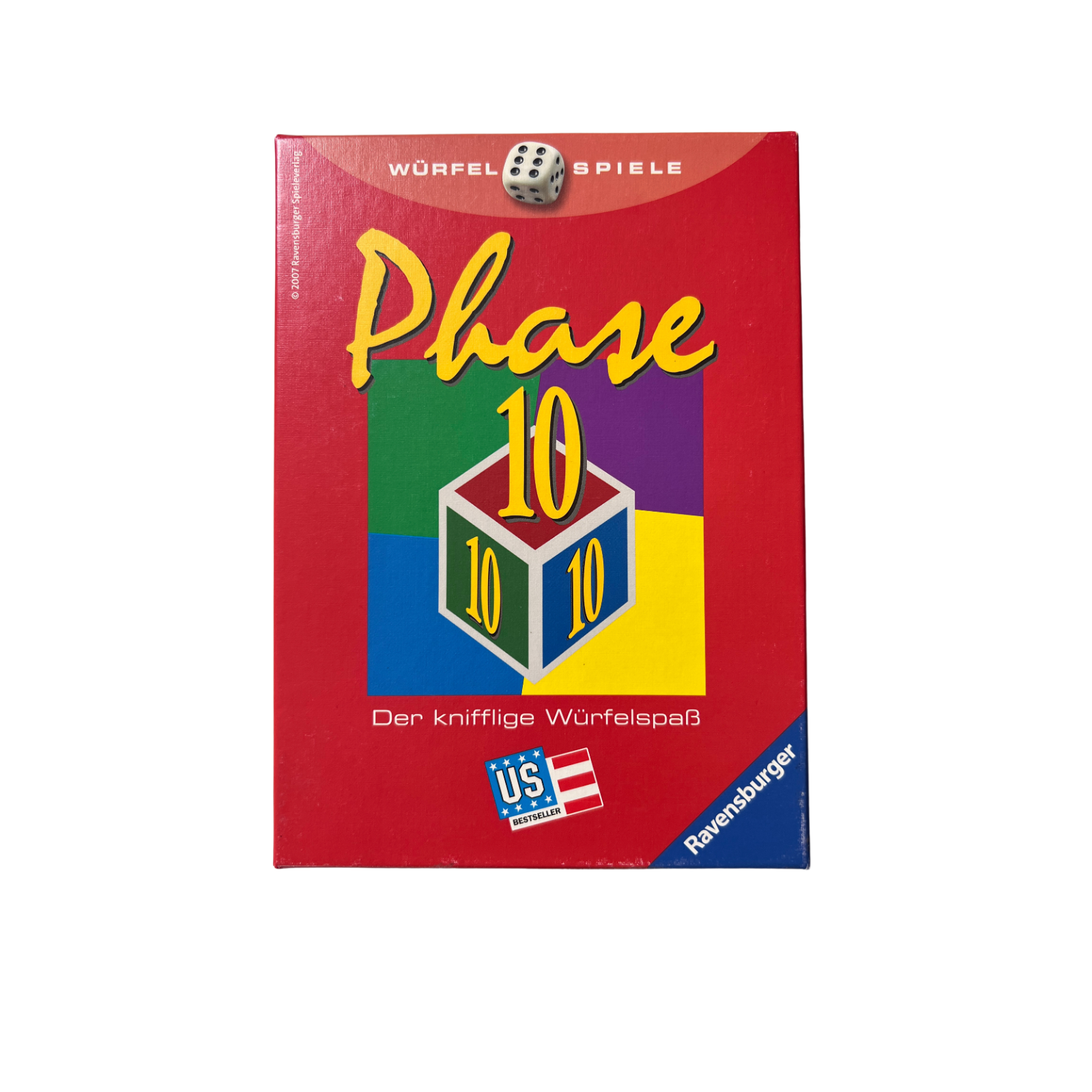 Phase 10 Würfelspiel Spiel Ravensburger Alte Version 2007 - Vollständig - Ansicht 1