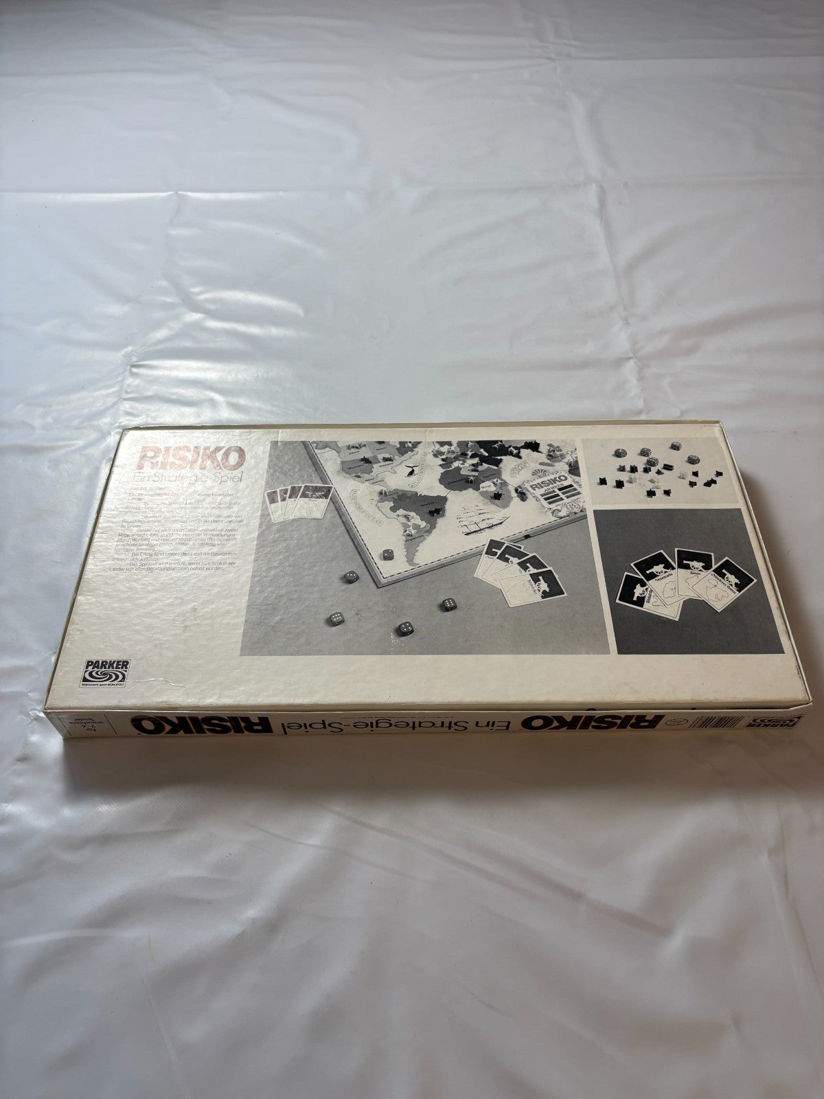 Risiko - Strategiespiel weiß Parker 1982 - Vollständig - Ansicht 13