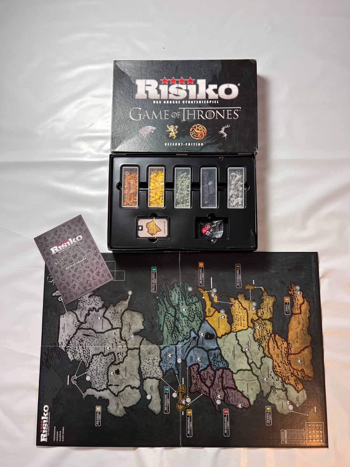Risiko GoT Game of Thrones Strategie Spiel Gefecht Edition  Hasbro Vollständig - Ansicht 2