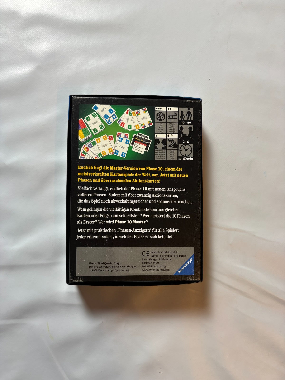 PHASE 10 MASTER RAVENSBURGER Kartenspiel Vollständig - Ansicht 9