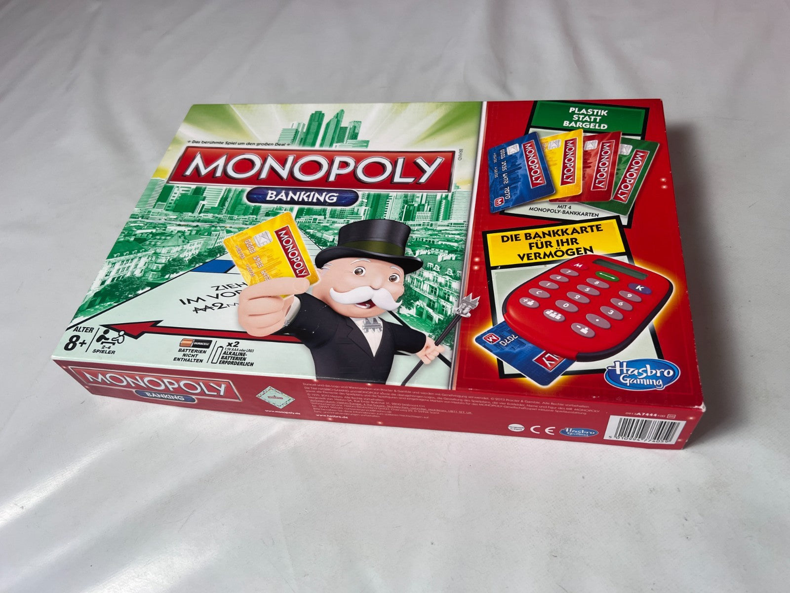 Monopoly Banking Rot  Hasbro  Vollständig - Ansicht 8