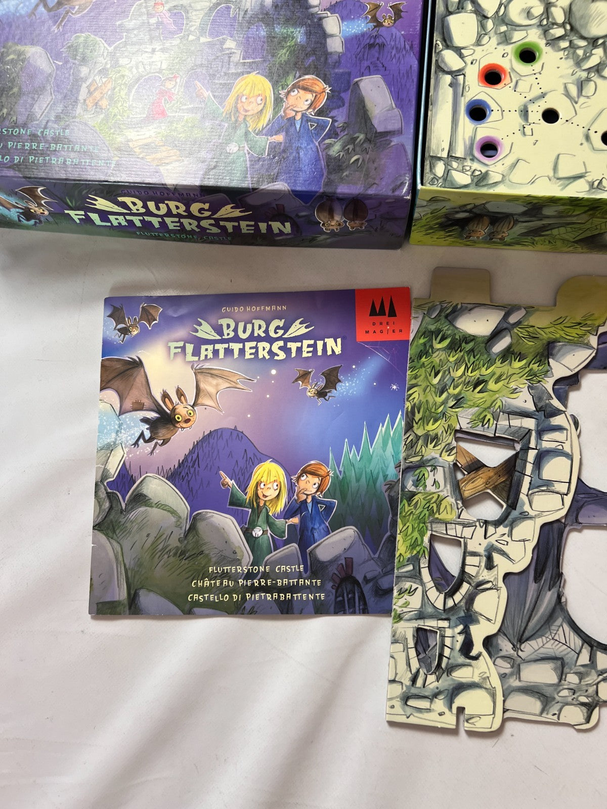 Burg Flatterstein Drei Magier Spiele Brettspiel  Vollständig - Ansicht 3