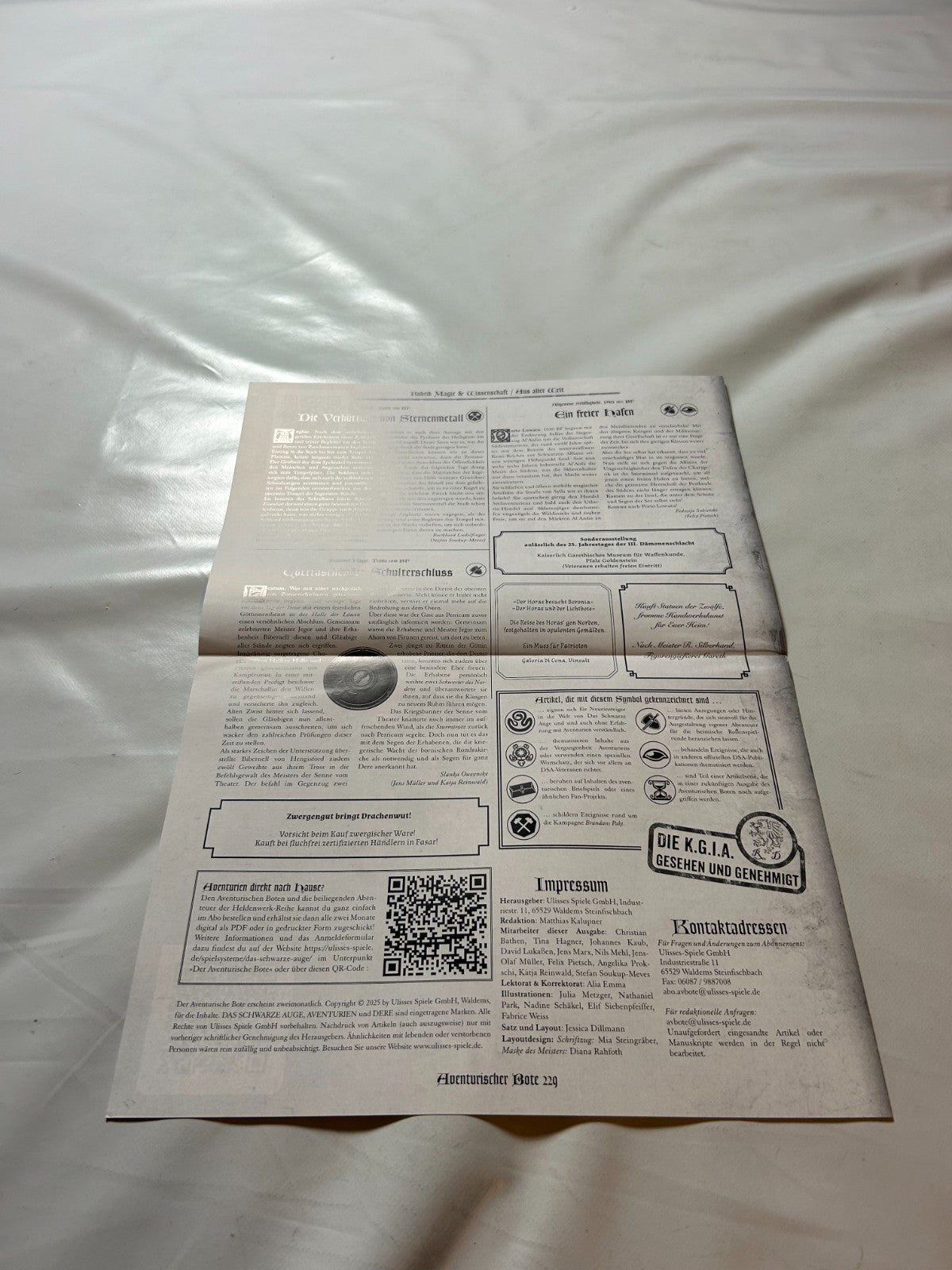 Detailfoto 7 – SKU A11840 – Rollenspiel-Buch gebraucht bei Brettspielimperium