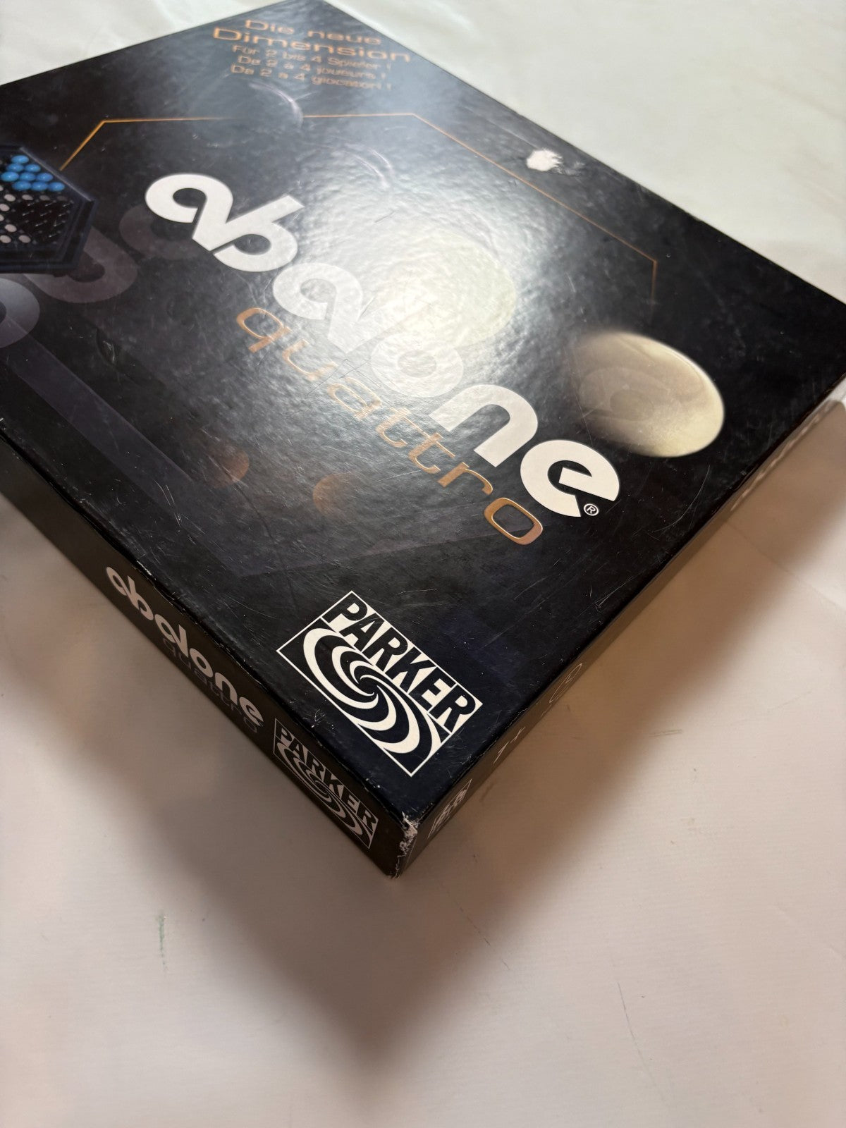 Abalone Quattro Spiel Gesellschaftsspiel Brettspiel Parker 2004  Vollständig - Ansicht 4