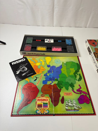 Risiko - Strategiespiel weiß Parker 1982 - Vollständig - Ansicht 7