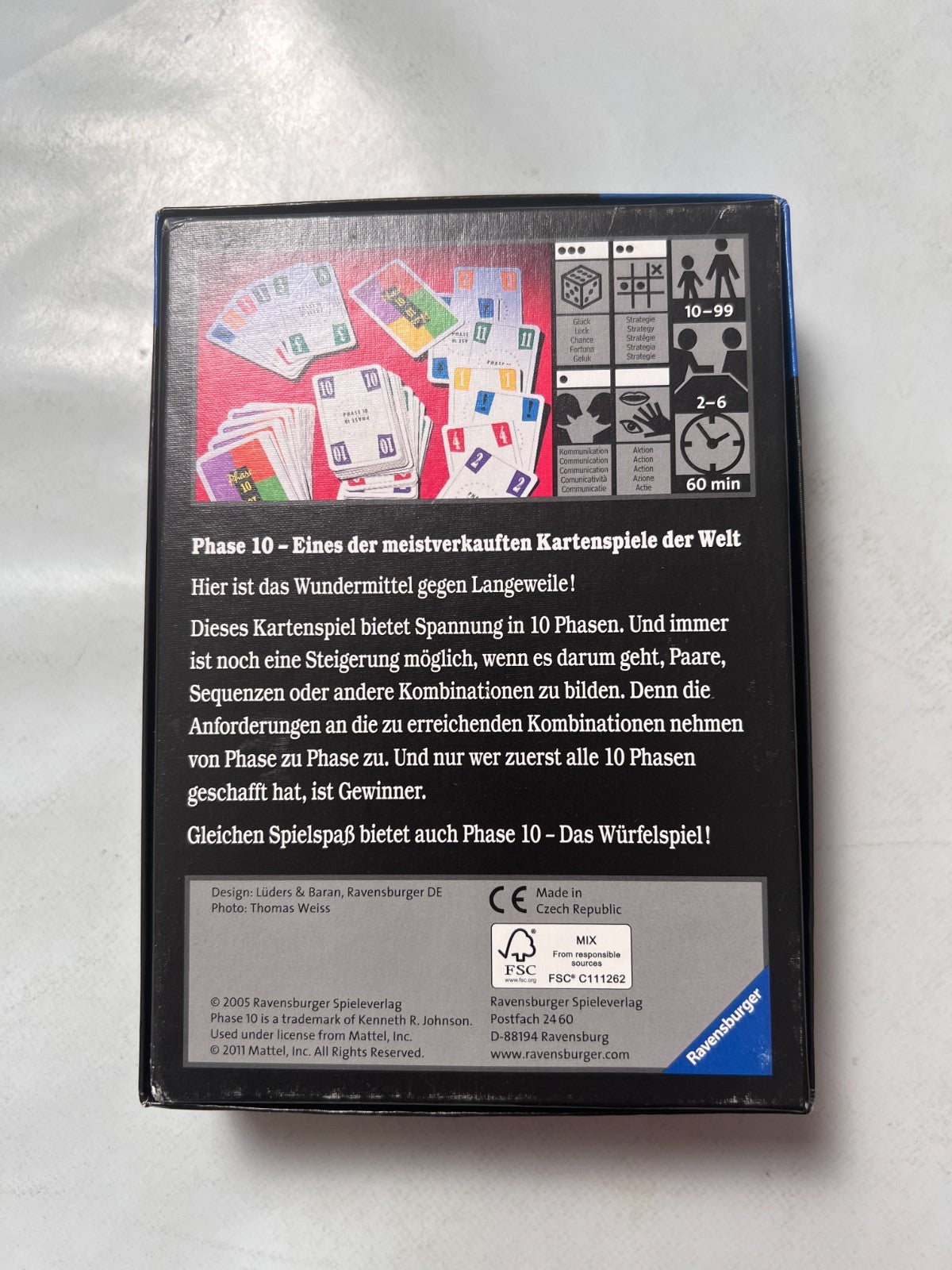Phase 10  Ravensburger 2005 Vollständig - Ansicht 8