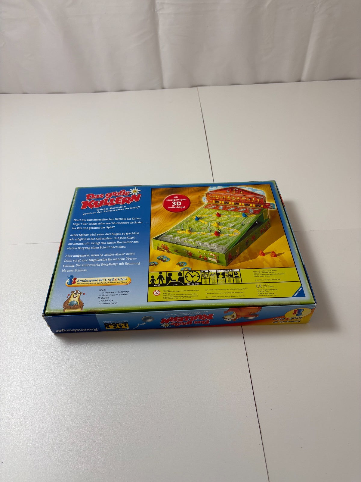 Das große Kullern spiel Brettspiel Ravensburger 2011 - Vollständig - Ansicht 10