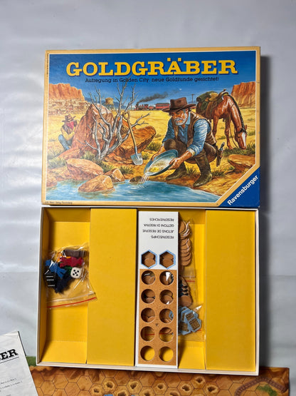 Goldgräber Brettspiel Aufregung in golden City  Ravensburger  Vollständig - Ansicht 3