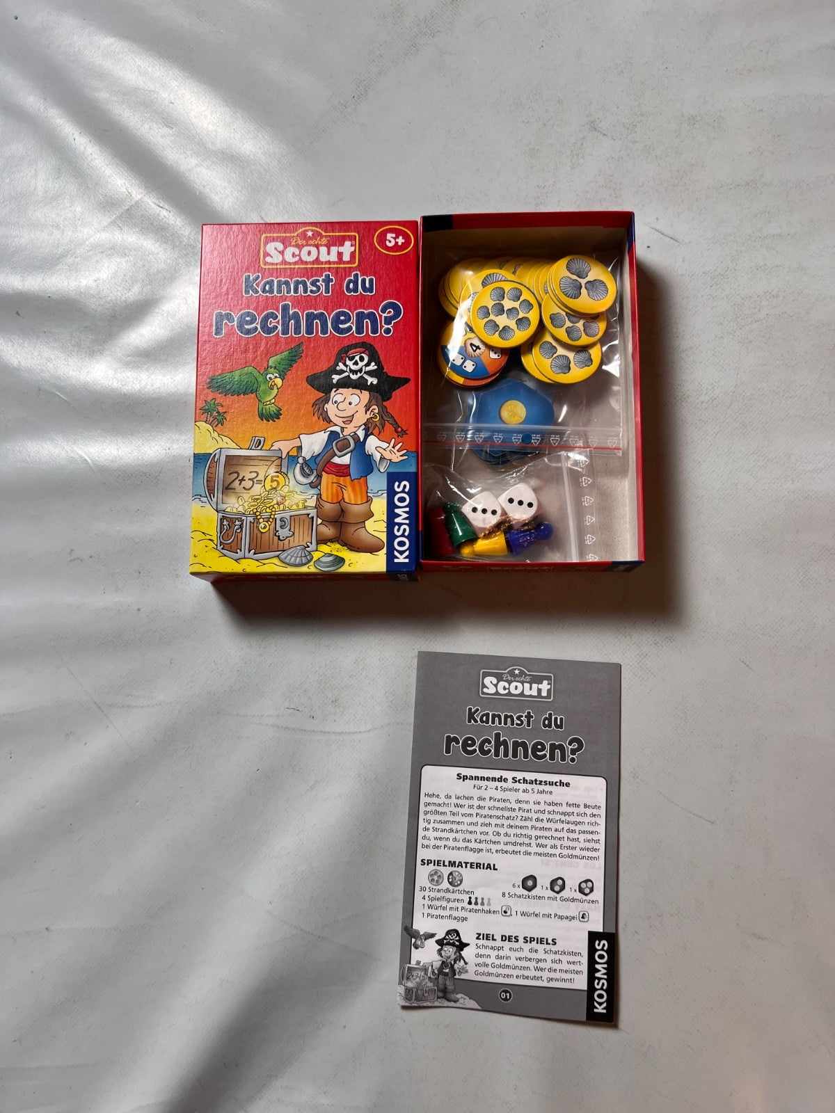 Scout  Kannst Du Rechnen?  Kosmos Lernspiel 2009  Vollständig - Ansicht 2