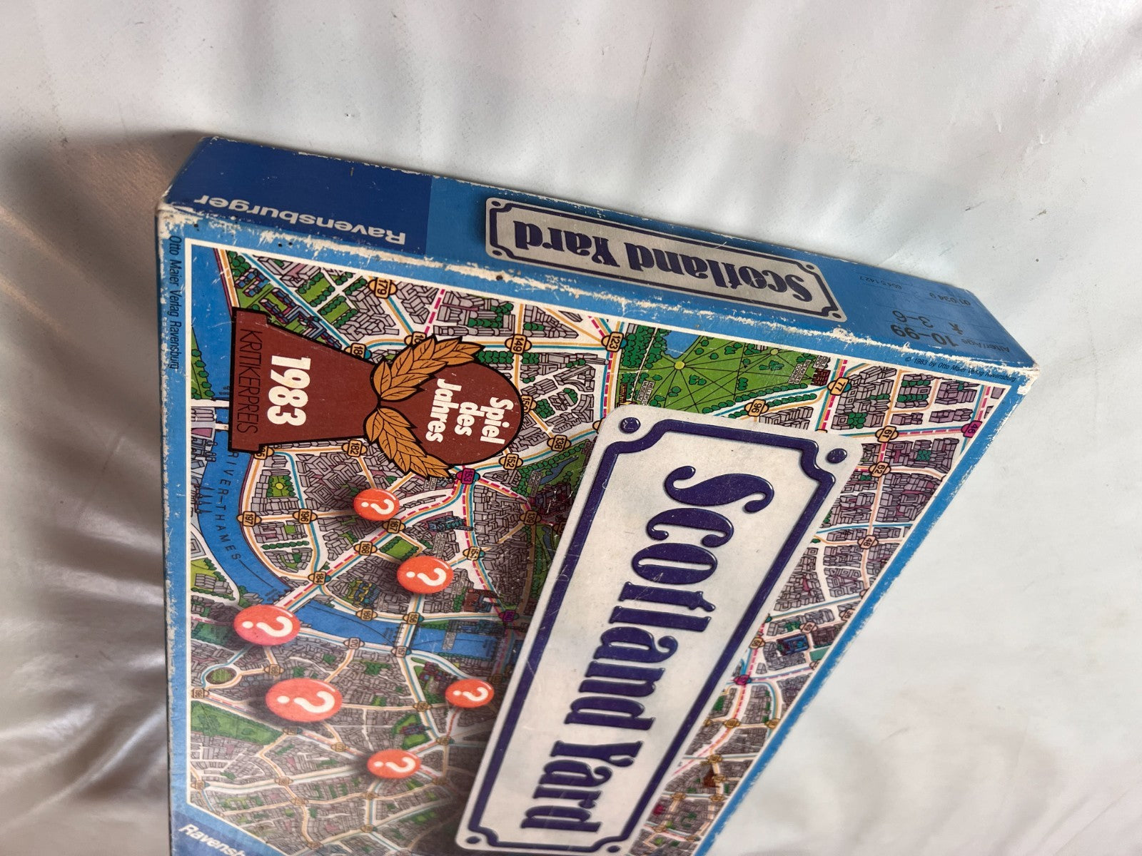 Scotland Yard Ravensburger -  Spiel des Jahres 1983  - Vollständig - Ansicht 5