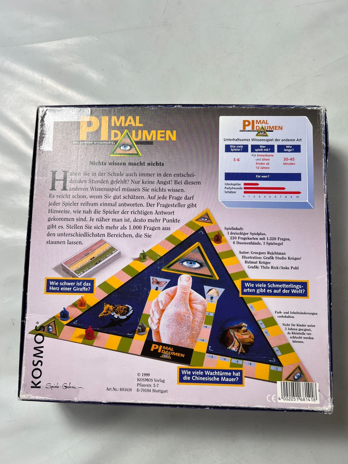 Detailfoto 9 – SKU A13516 – Gesellschaftsspiel gebraucht bei Brettspielimperium
