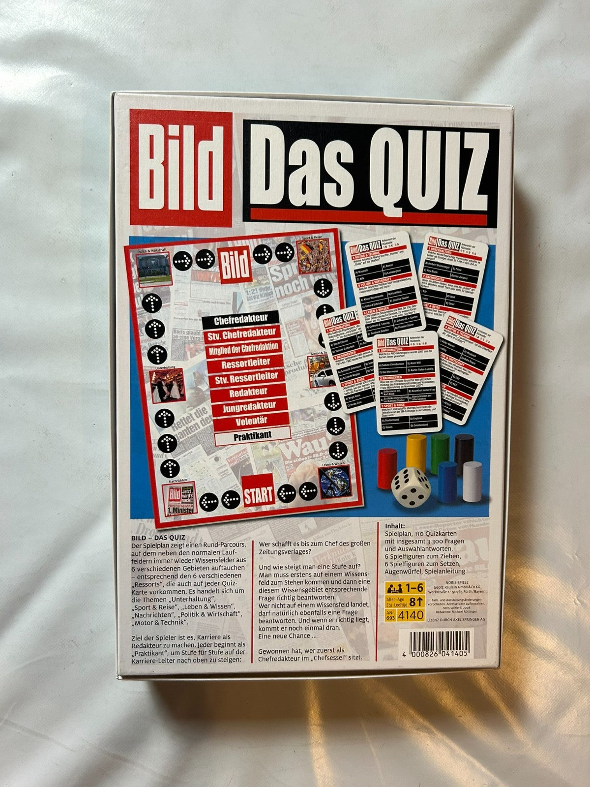 Detailfoto 10 – SKU A10670 – Gesellschaftsspiel gebraucht bei Brettspielimperium